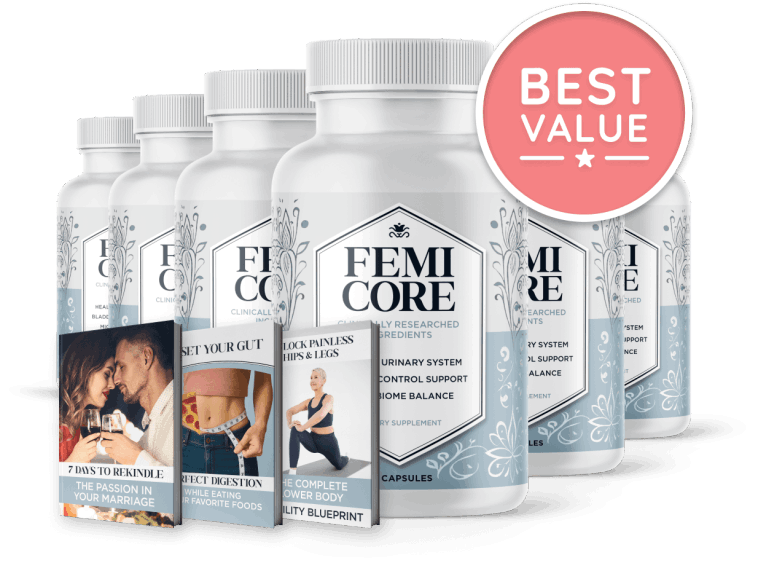 femicore 6 bottles
